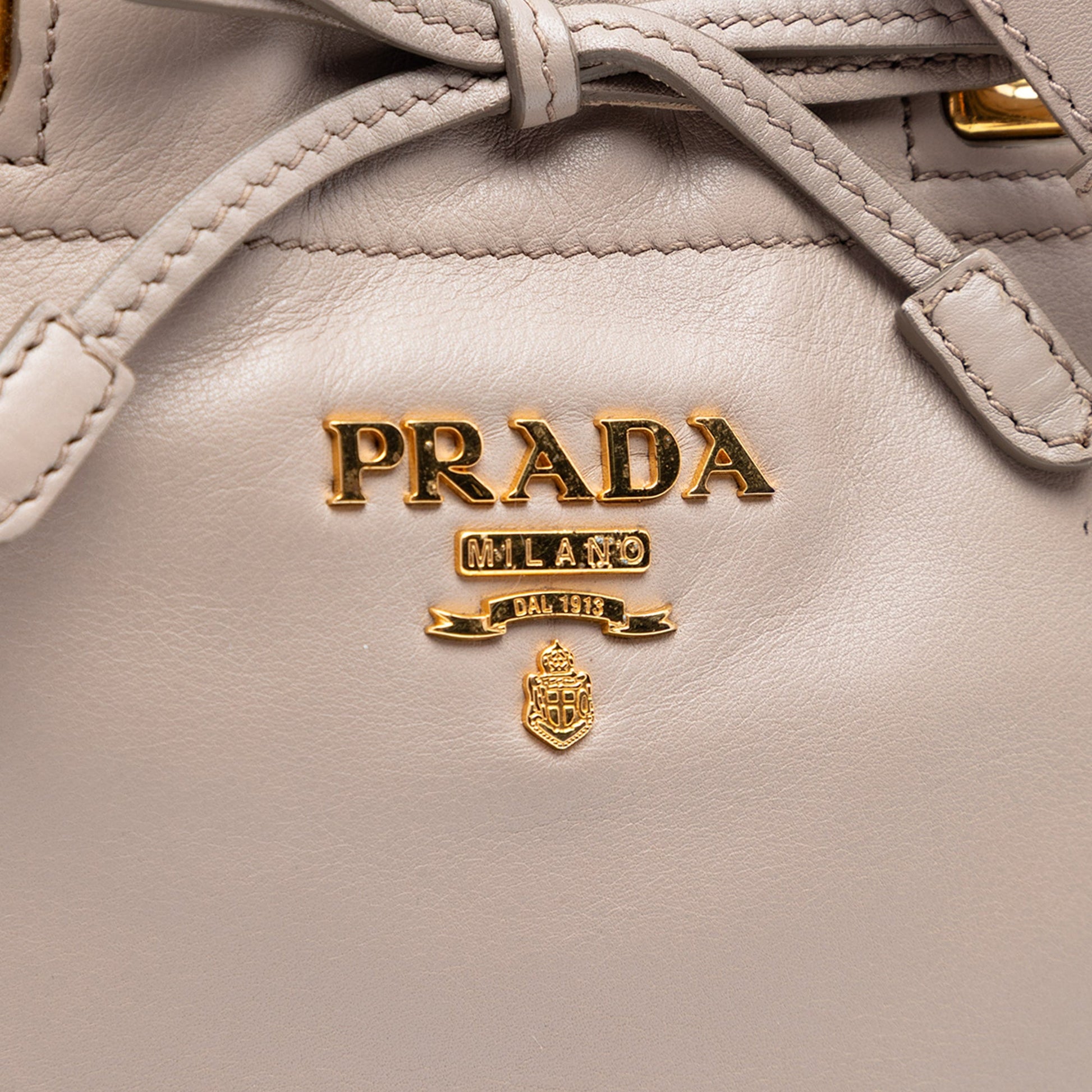 Prada Vitello Bow Satchel