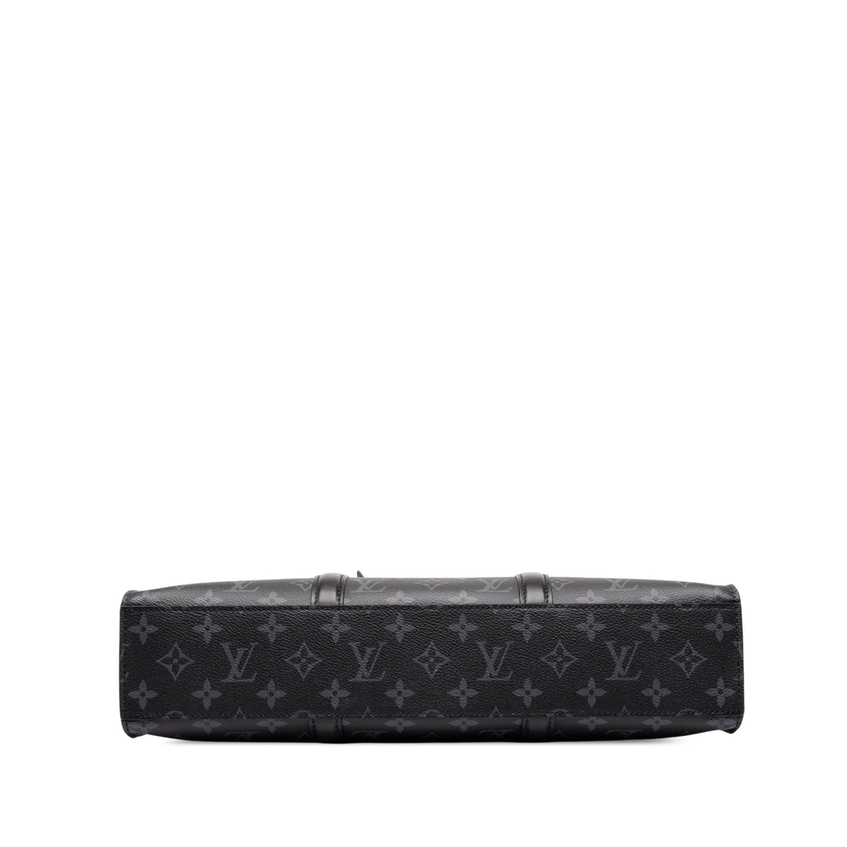 Louis Vuitton Monogram Eclipse Sac Plat Horizontal Zipper