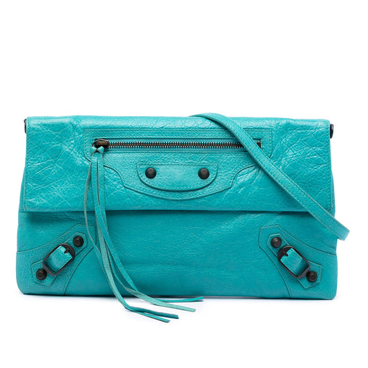 Lambskin Motocross Classic Envelope Crossbody
