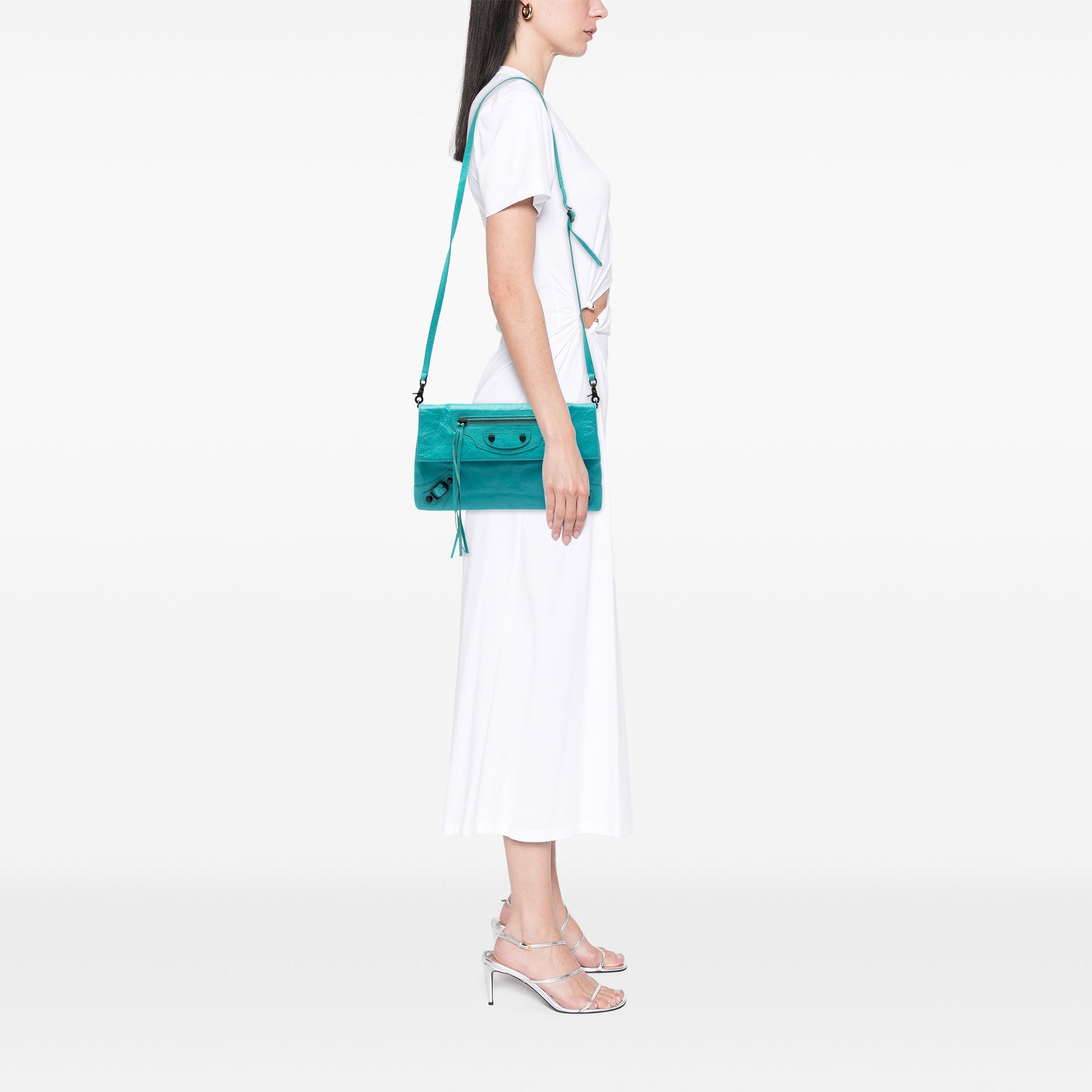 Lambskin Motocross Classic Envelope Crossbody