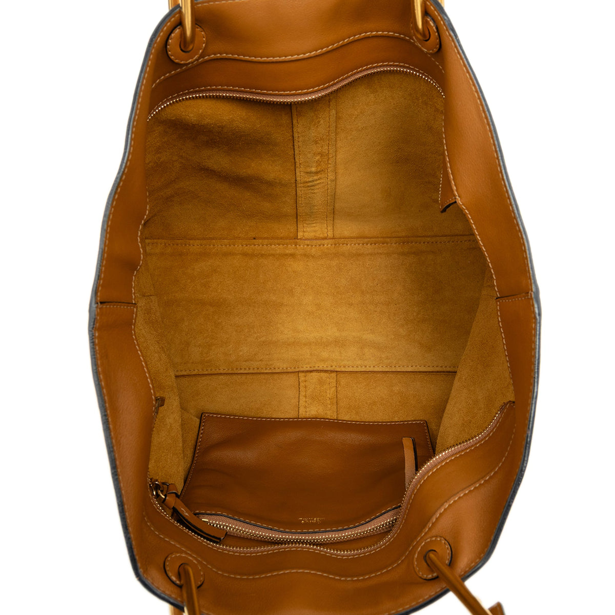 Chloé Grained Calfskin Keri Tote