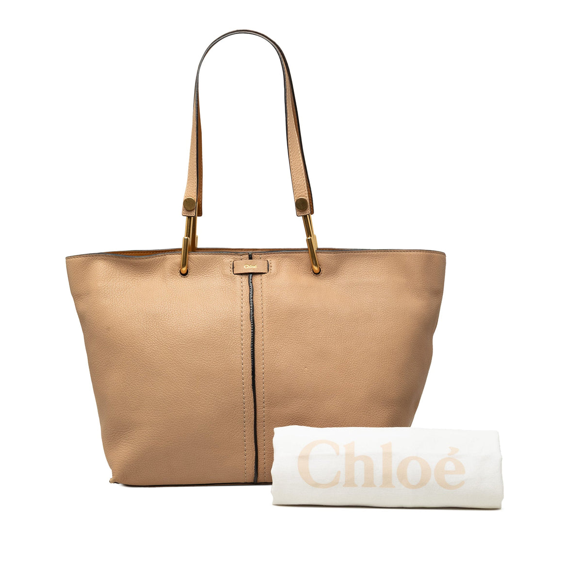 Chloé Grained Calfskin Keri Tote