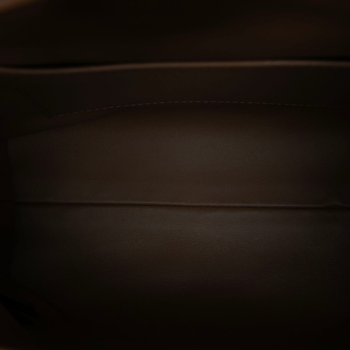 Dior Small Lambskin Macrocannage Caro Bucket Bag — Brown