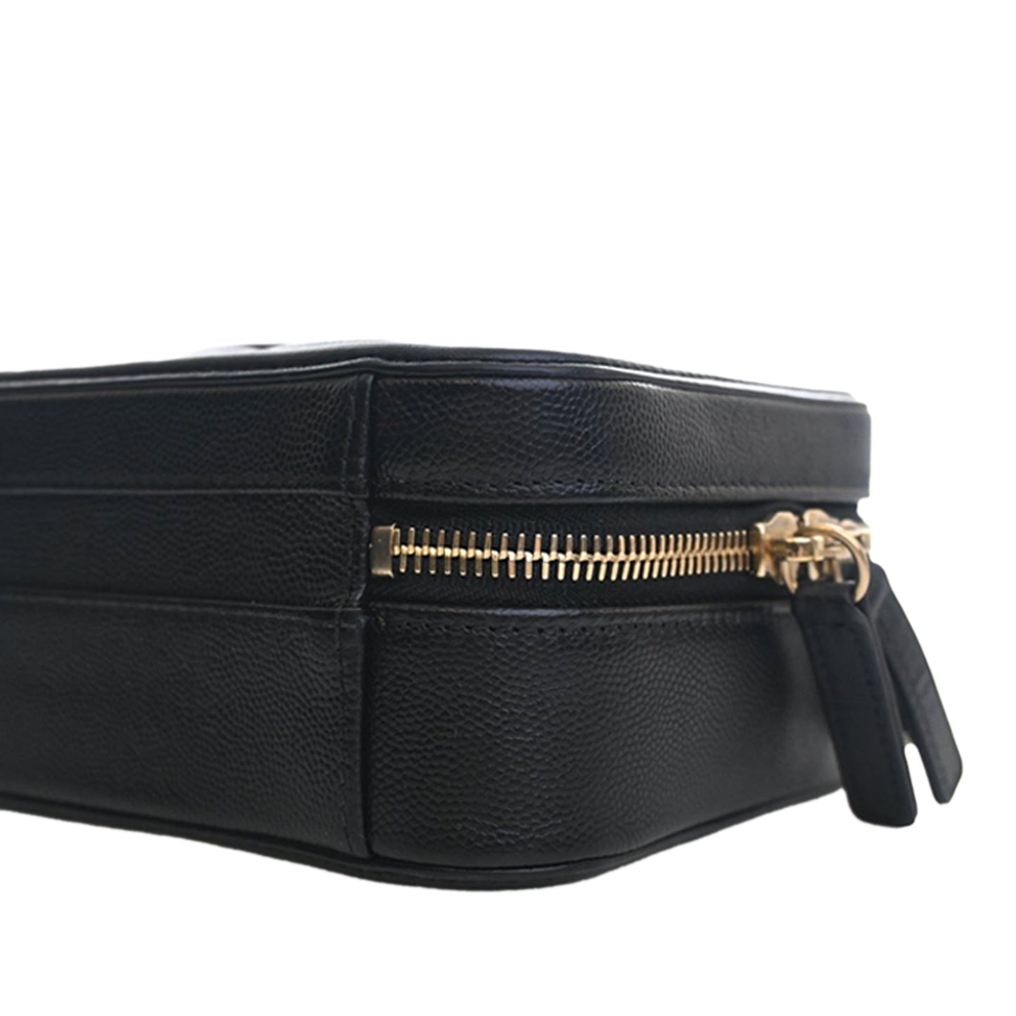 Chanel Small Caviar CC Filigree Vanity Case