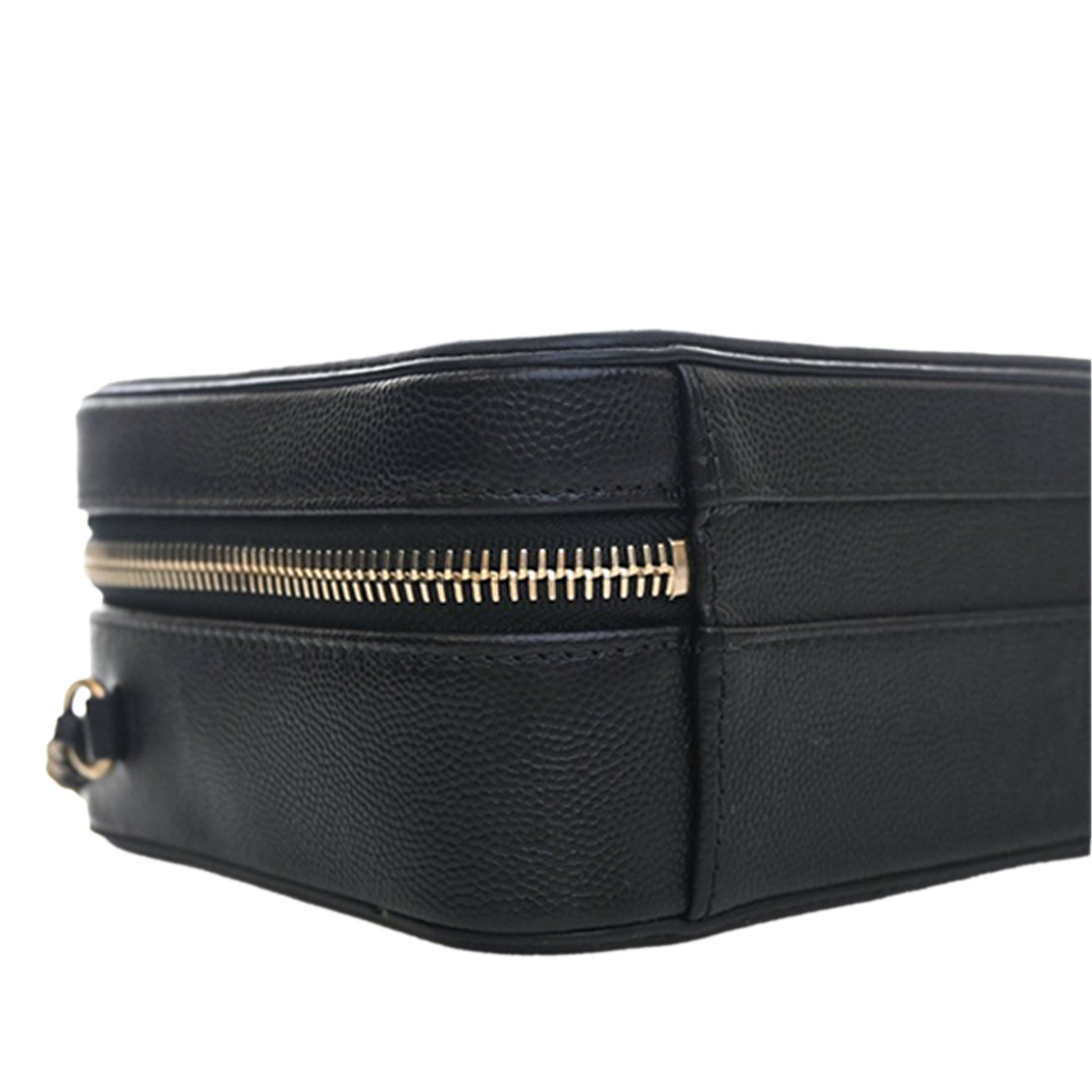 Chanel Small Caviar CC Filigree Vanity Case
