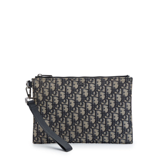 Dior Oblique Canvas A5 Pouch