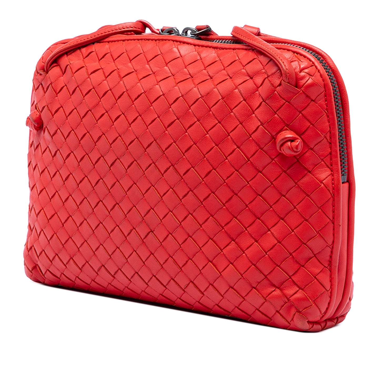 Bottega Veneta Nappa Intrecciato Nodini Crossbody