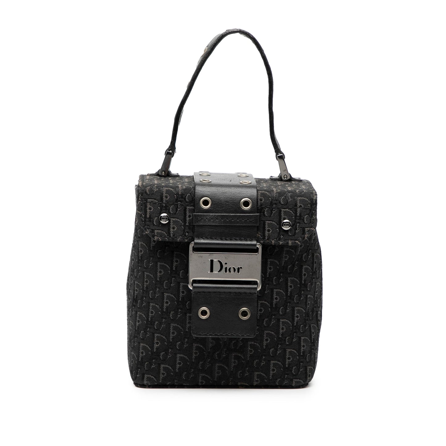 Dior Diorissimo Trotter Canvas Street Chic Vanity Bag