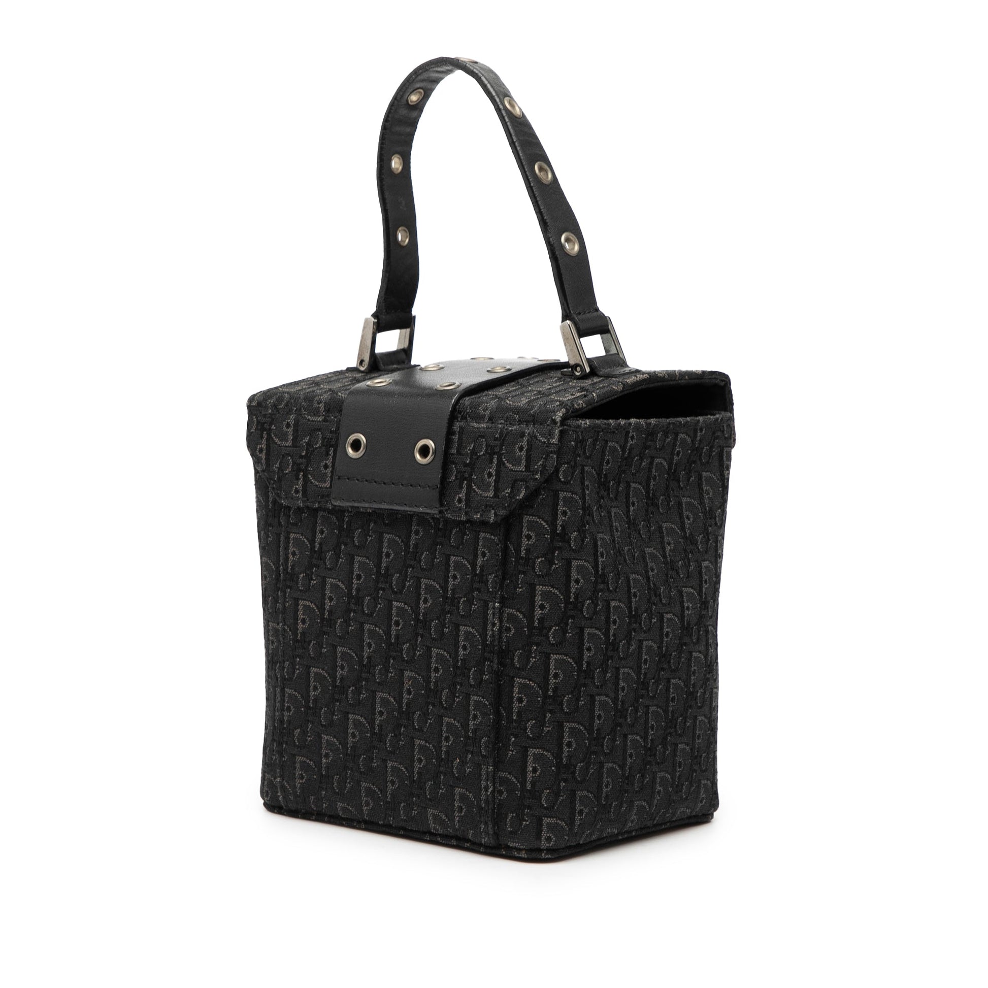 Dior Diorissimo Trotter Canvas Street Chic Vanity Bag