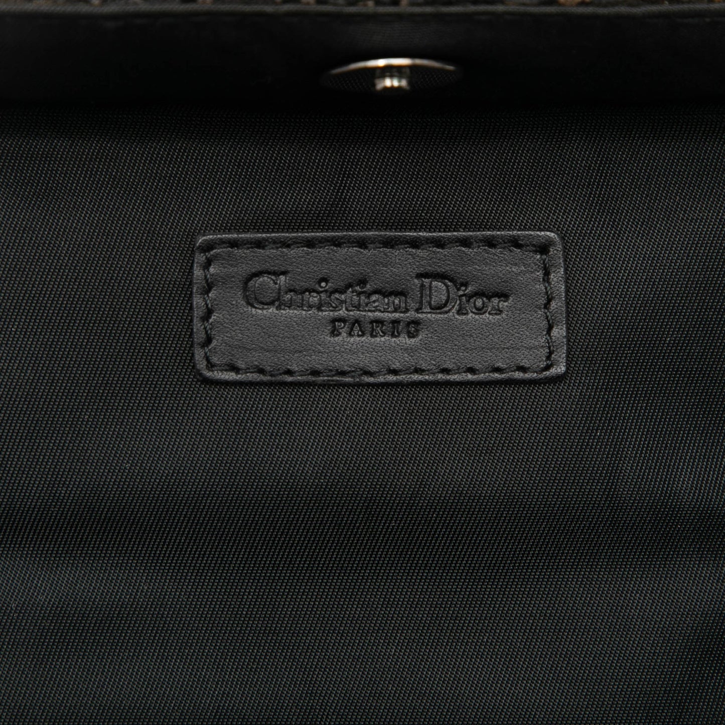 Dior Diorissimo Trotter Canvas Street Chic Vanity Bag