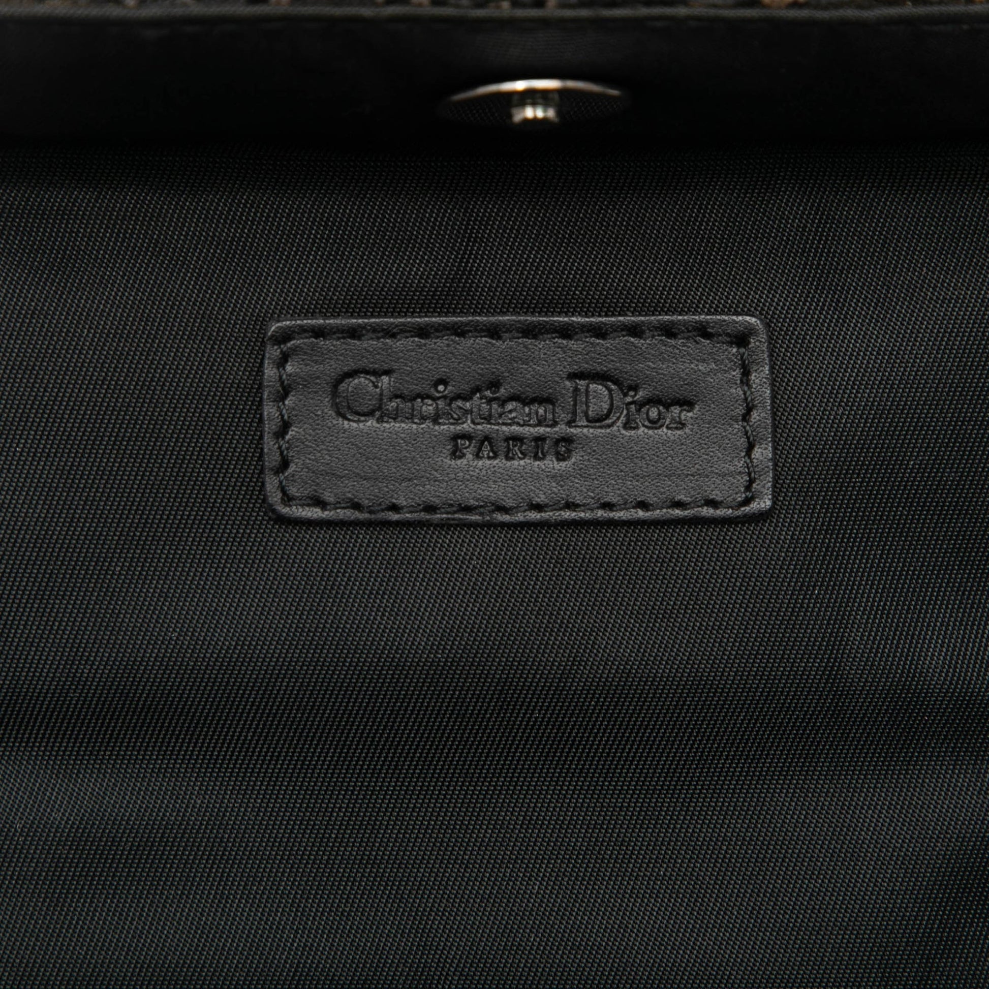 Dior Diorissimo Trotter Canvas Street Chic Vanity Bag