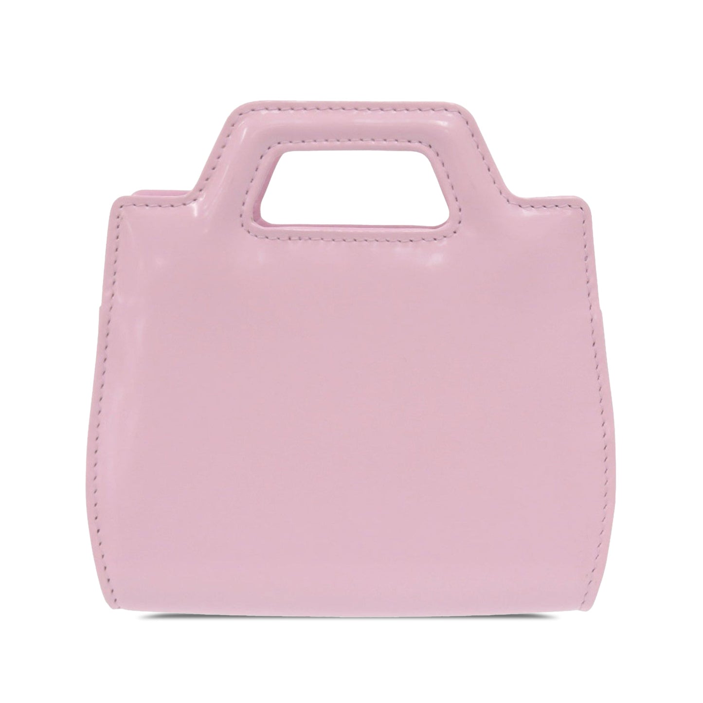 Mini Brushed Calfskin Wanda Top Handle Bag