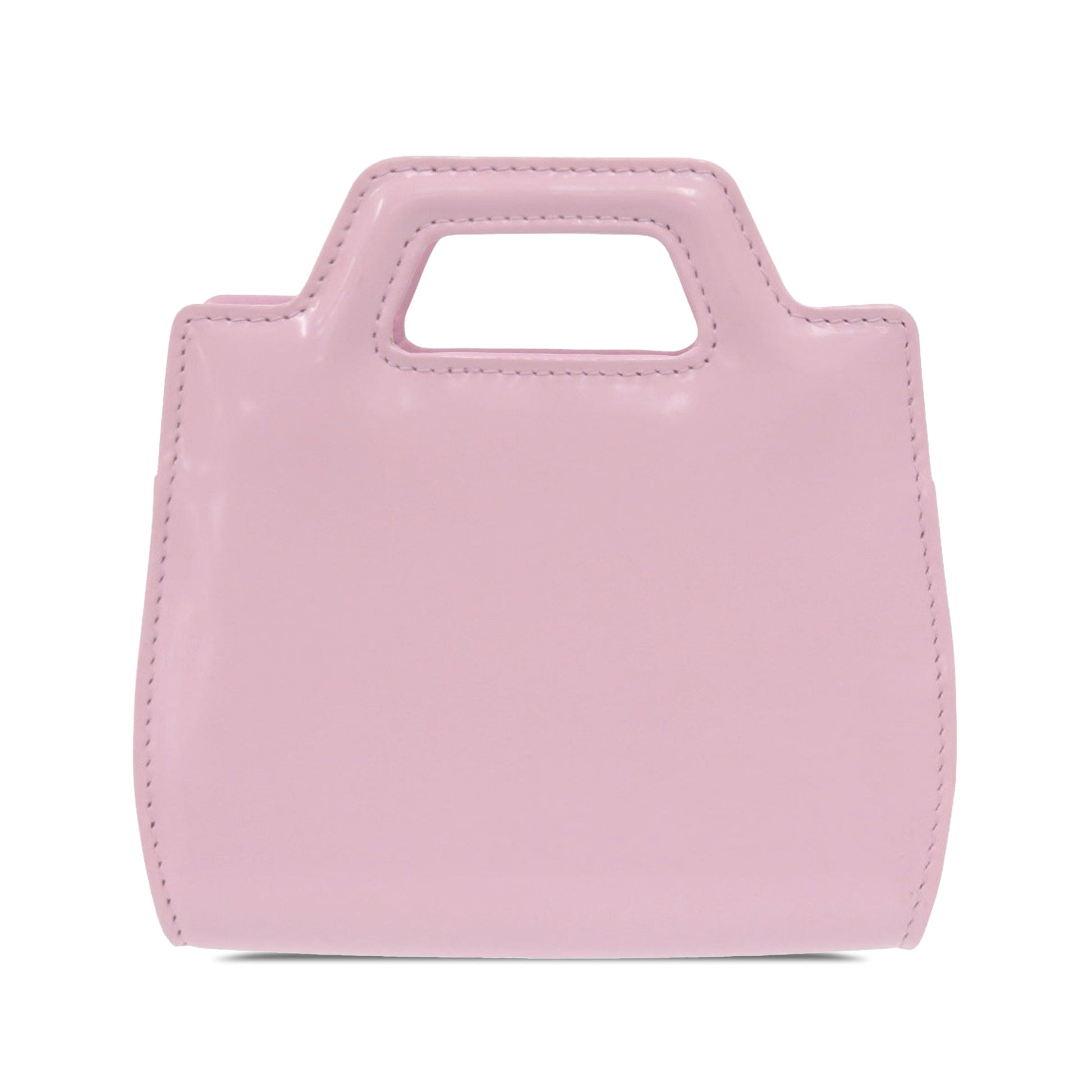 Mini Brushed Calfskin Wanda Top Handle Bag
