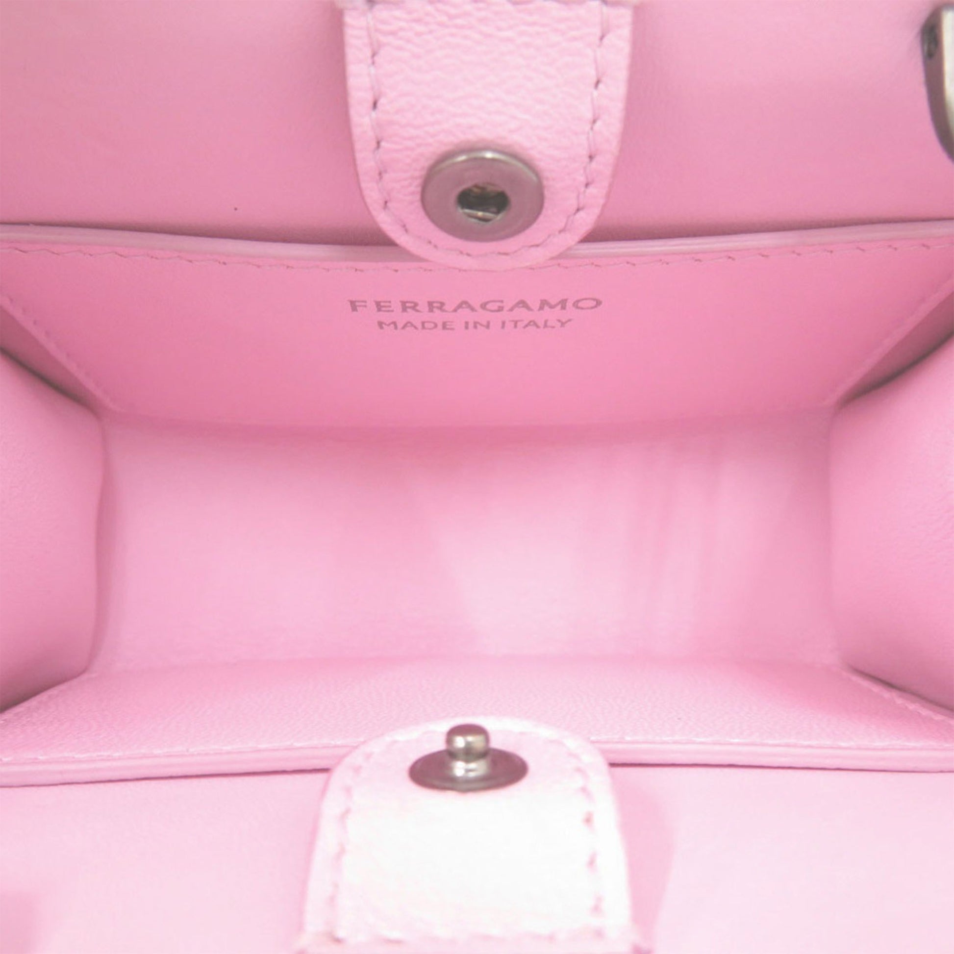 Mini Brushed Calfskin Wanda Top Handle Bag
