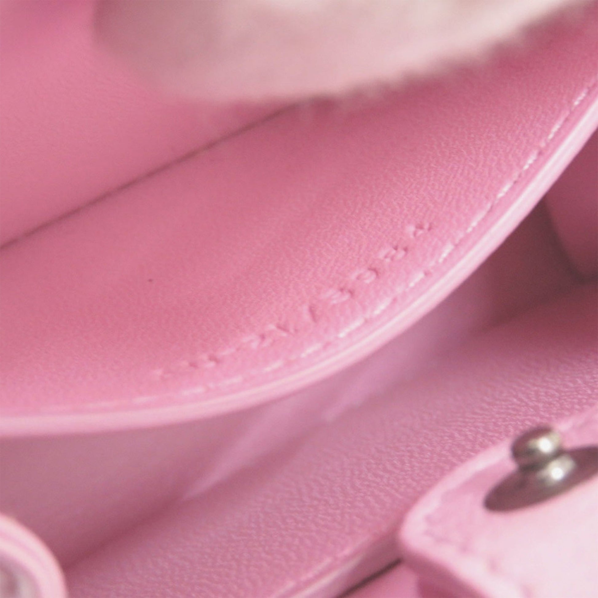 Mini Brushed Calfskin Wanda Top Handle Bag