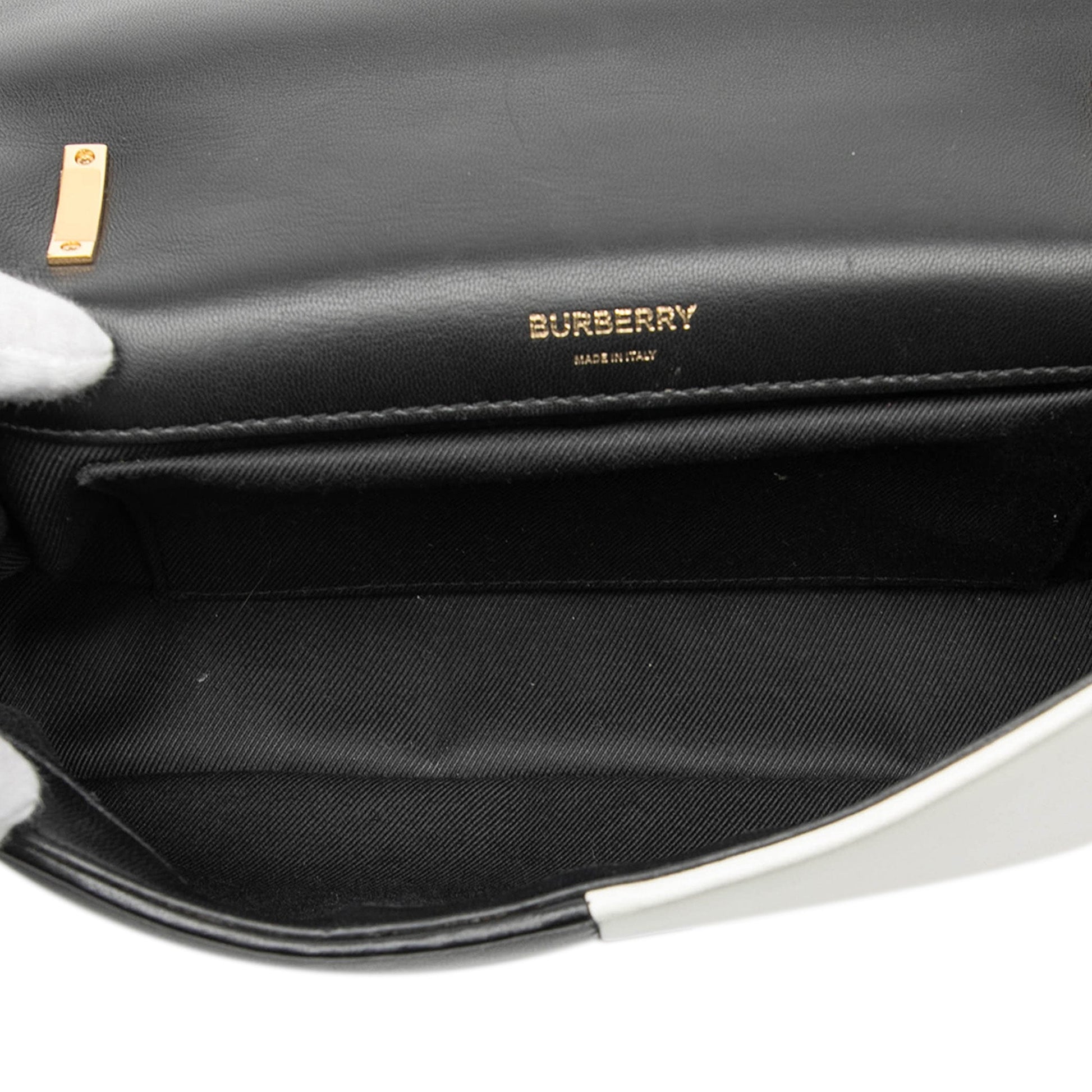 Burberry Small Bicolor Quilted Lambskin Lola Crossbody