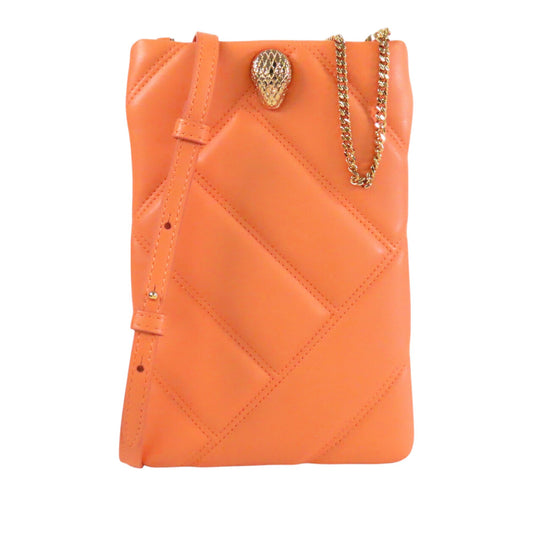 Bvlgari Leather Serpenti Cabochon Phone Case Crossbody