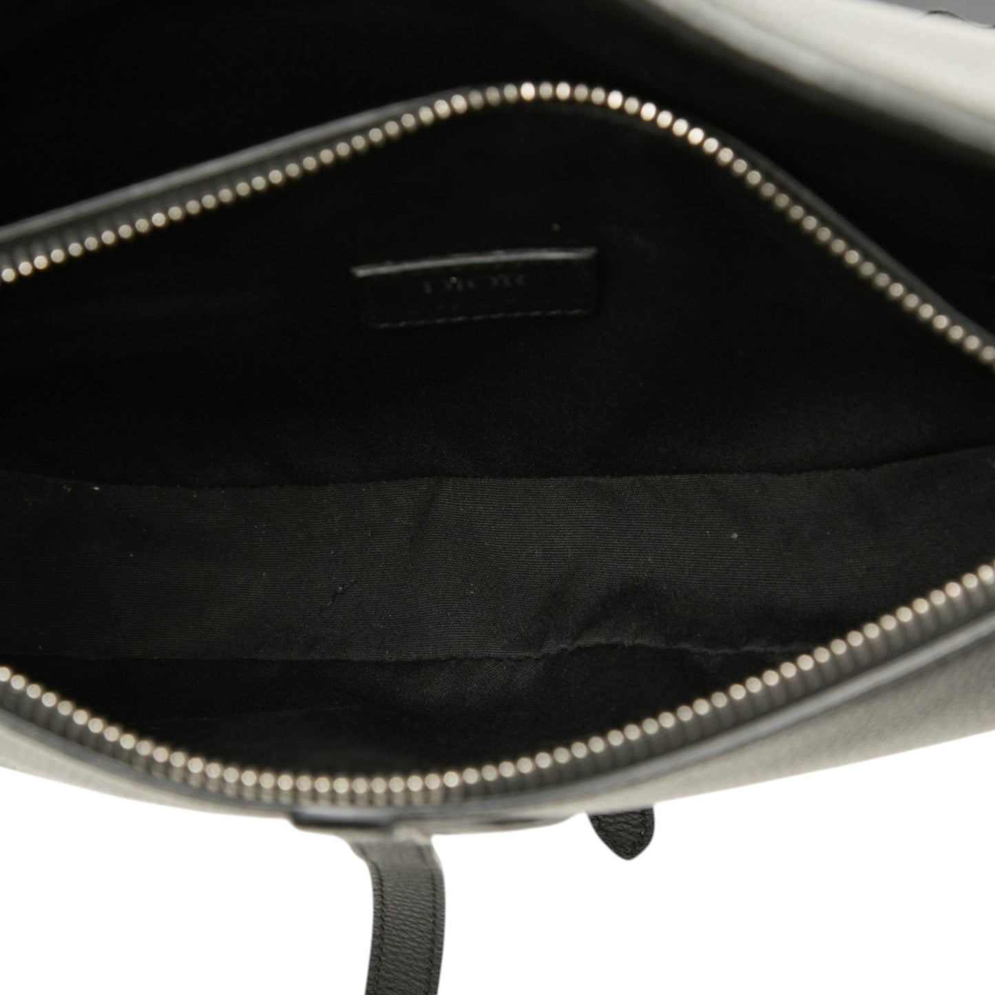 Dior Grained Calfskin Saddle Crossbody