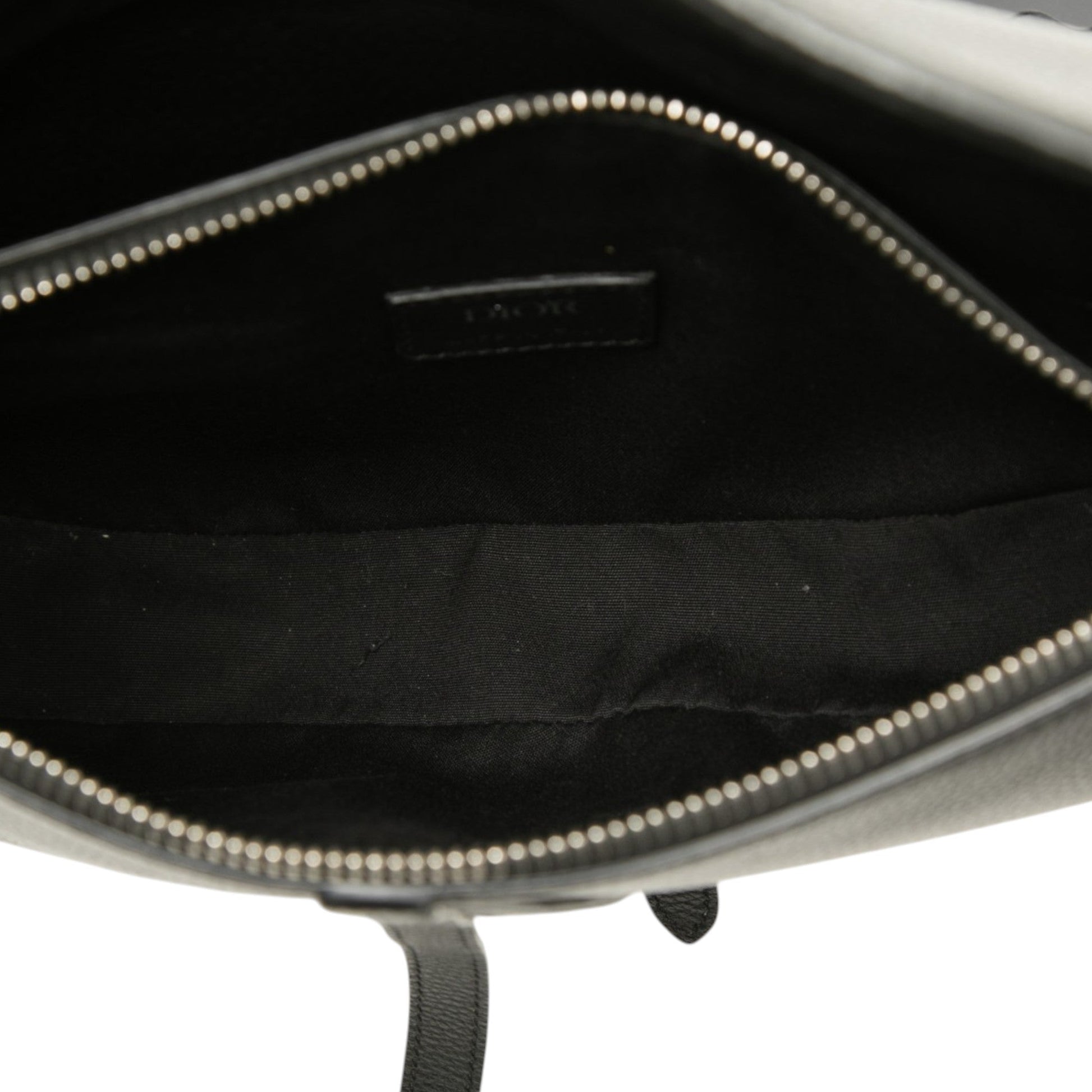 Dior Grained Calfskin Saddle Crossbody