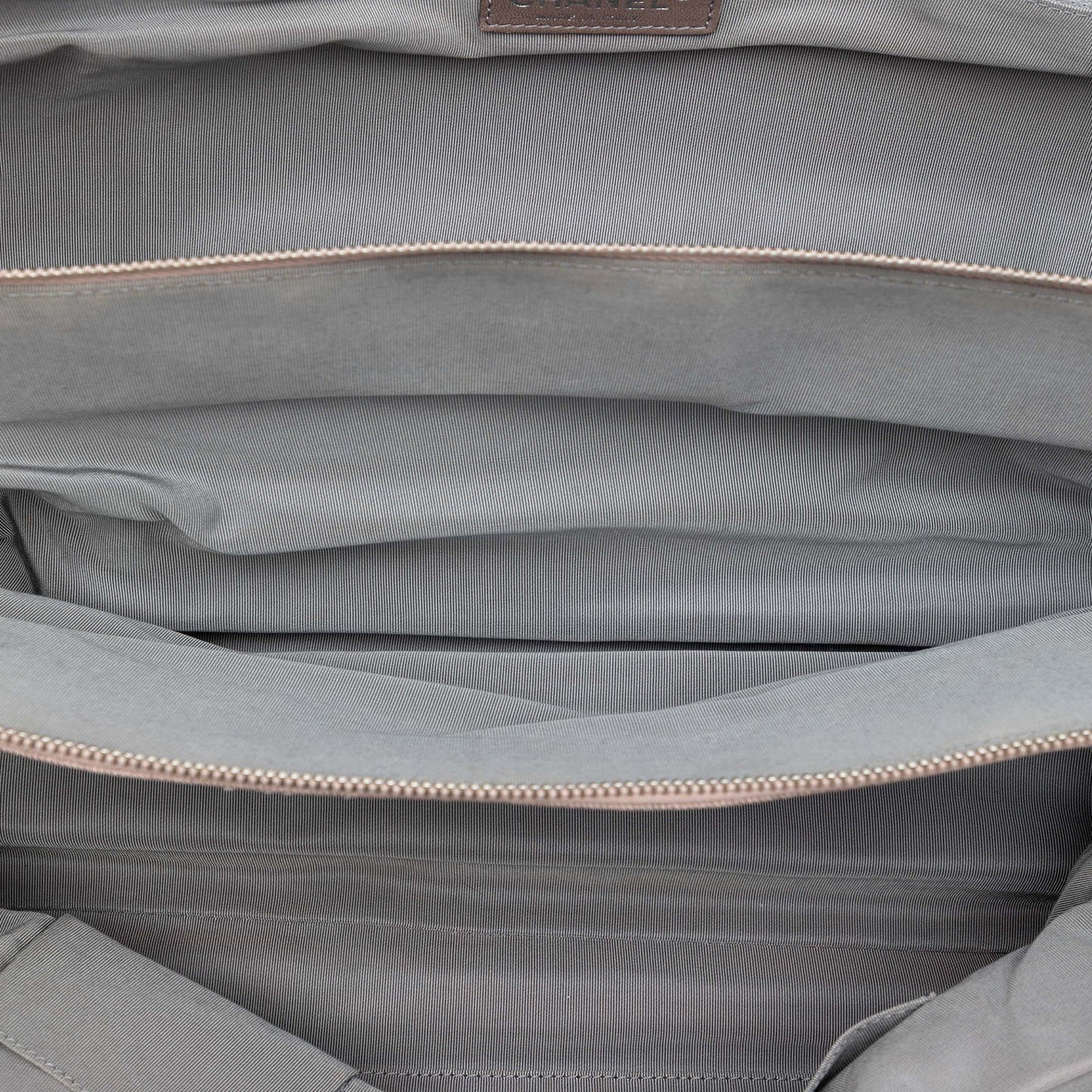 Chanel Large CC Quilted Denim Tote