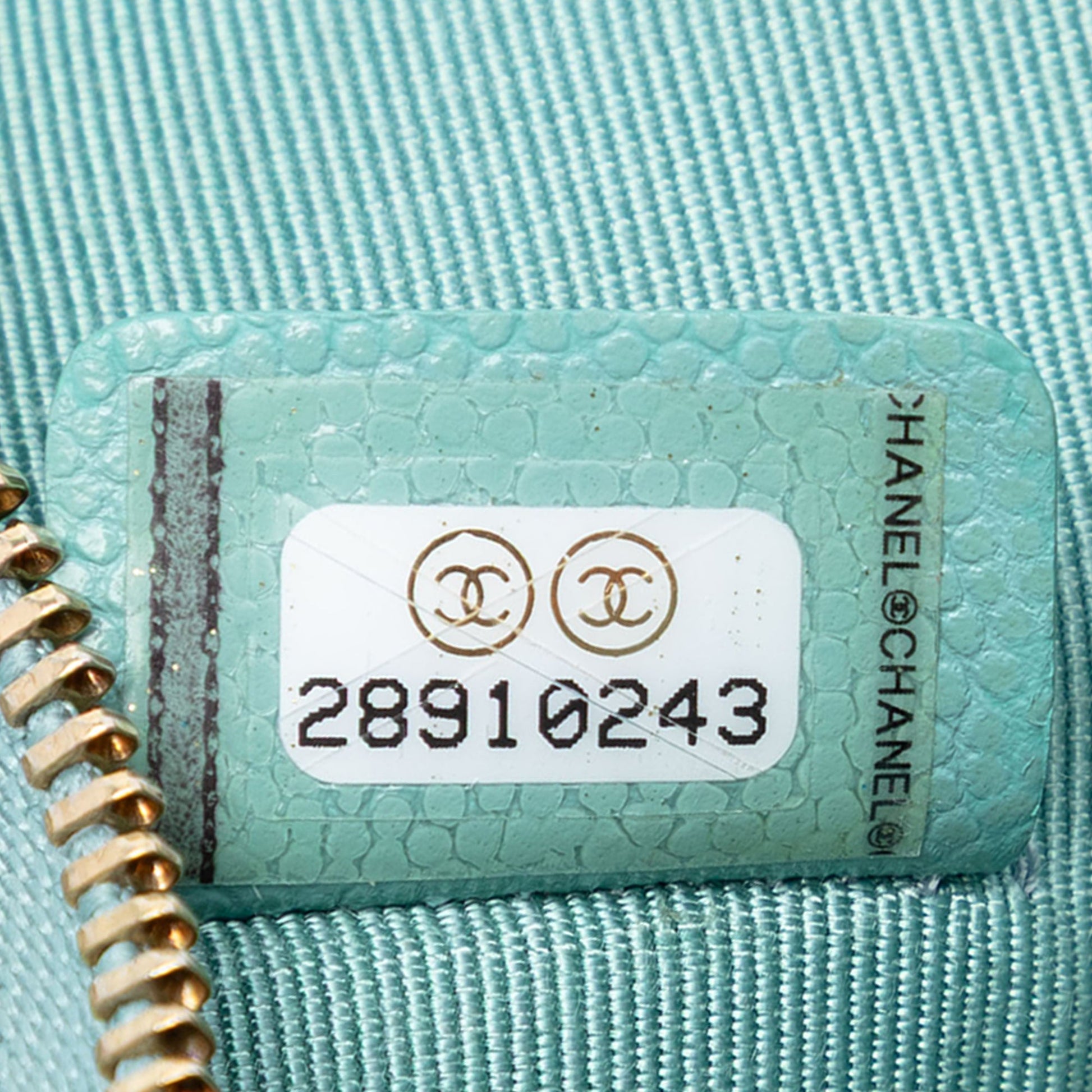 Chanel Medium Quilted Caviar O Case Clutch