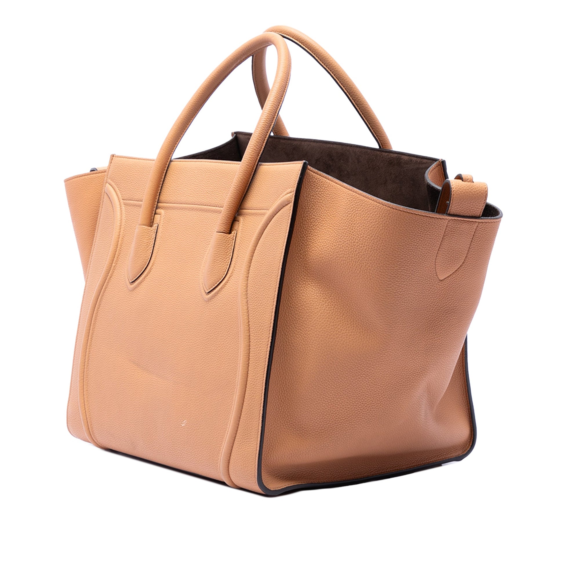 Celine Medium Leather Phantom Luggage Tote
