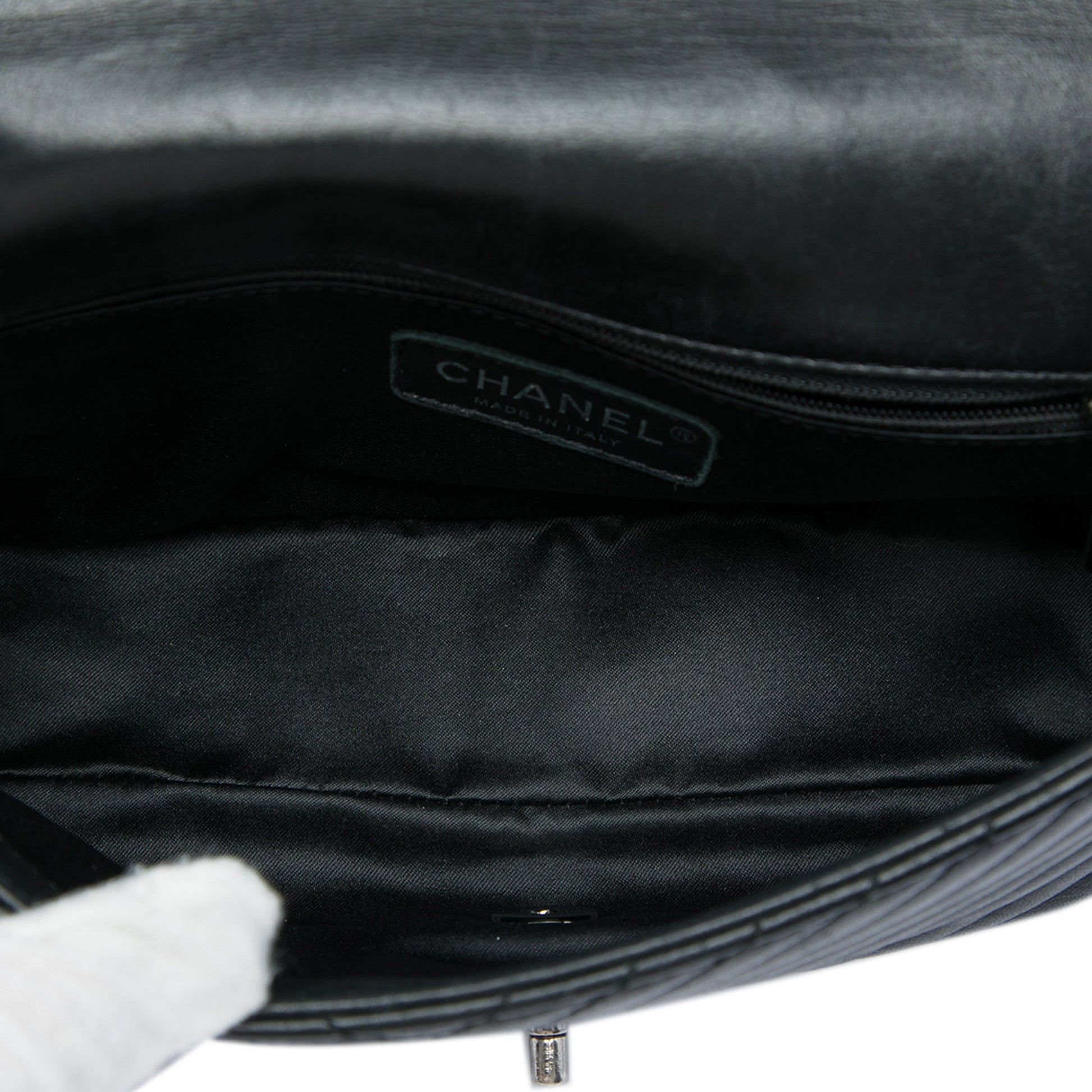 Chanel Small Lambskin CC Crossing Flap