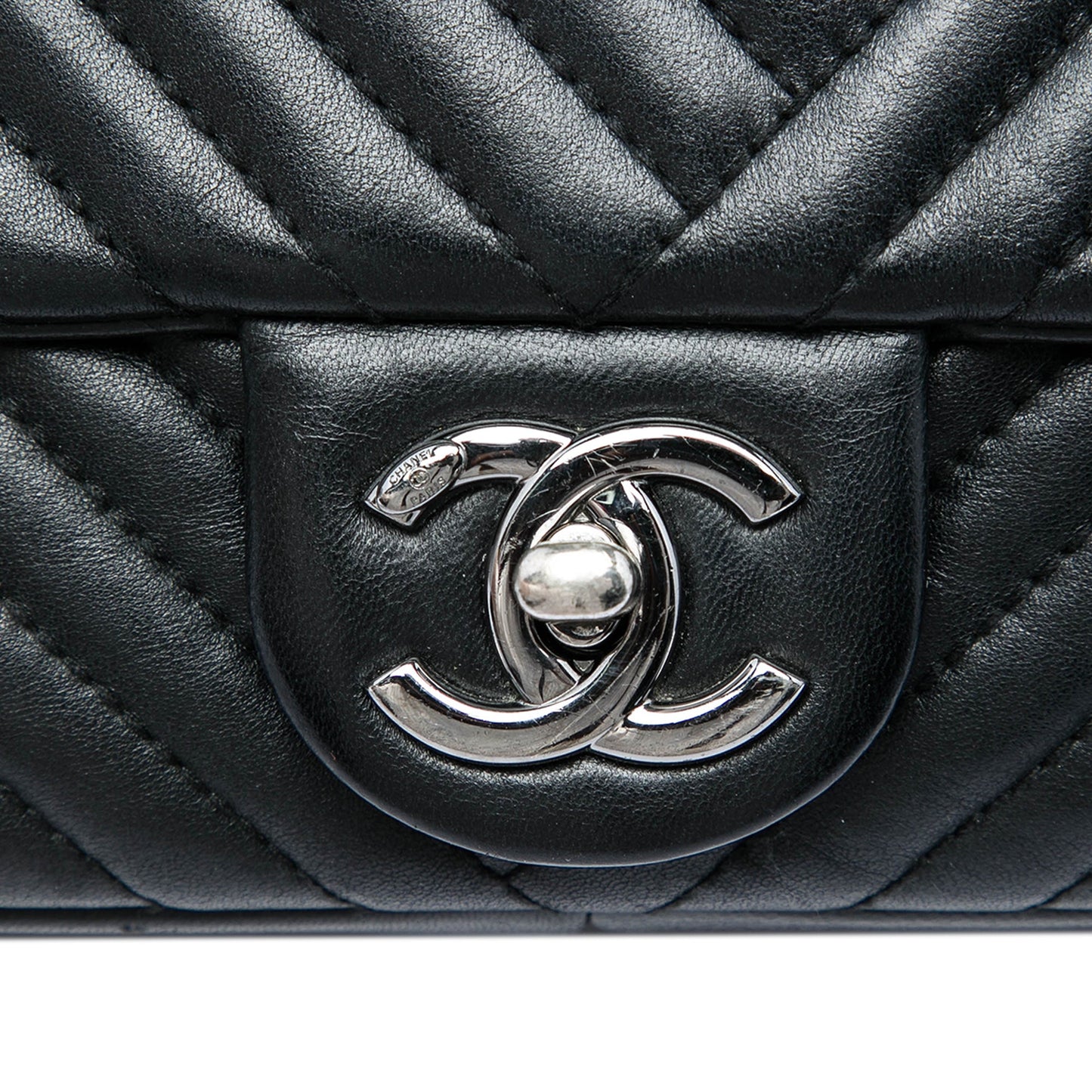 Chanel Small Lambskin CC Crossing Flap