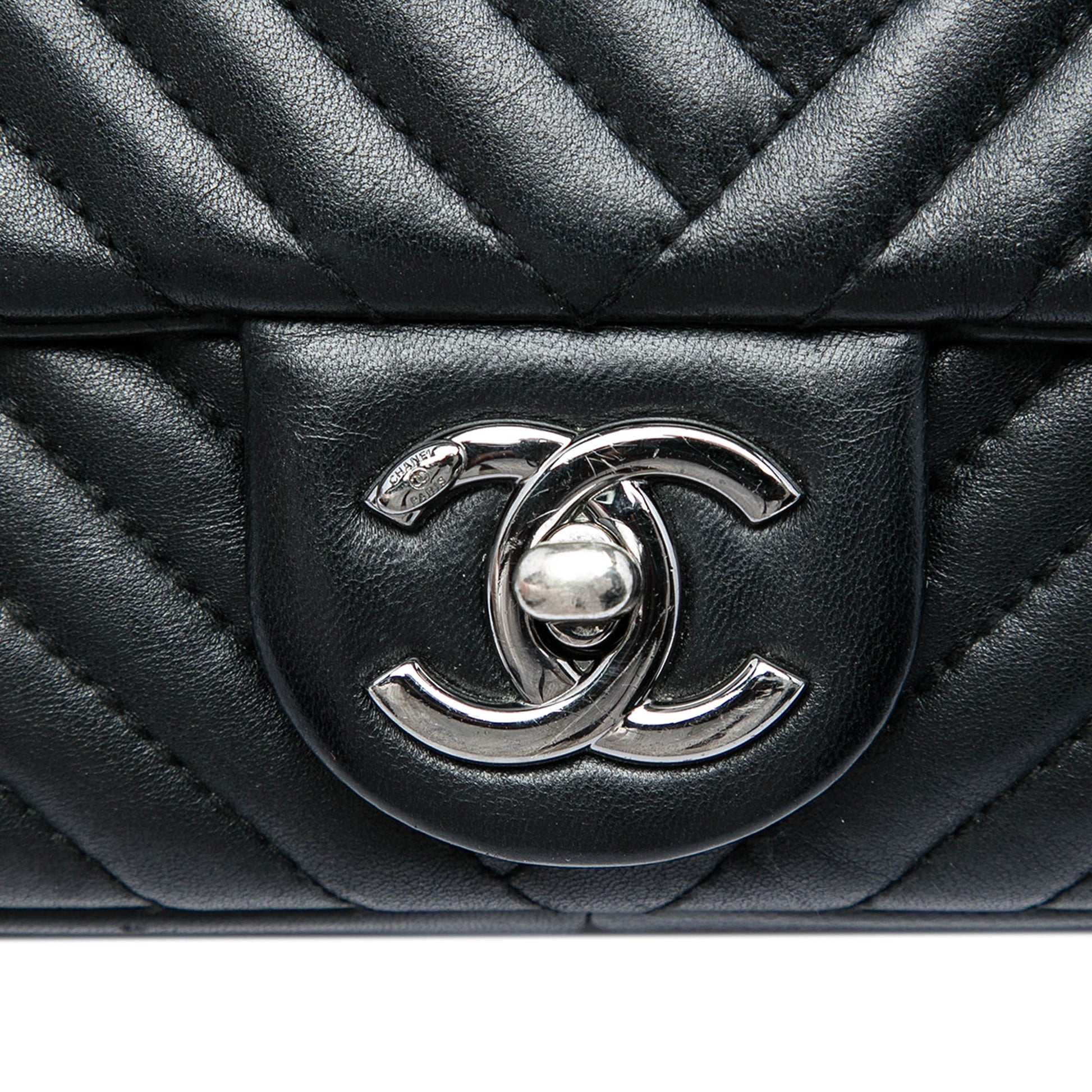 Chanel Small Lambskin CC Crossing Flap
