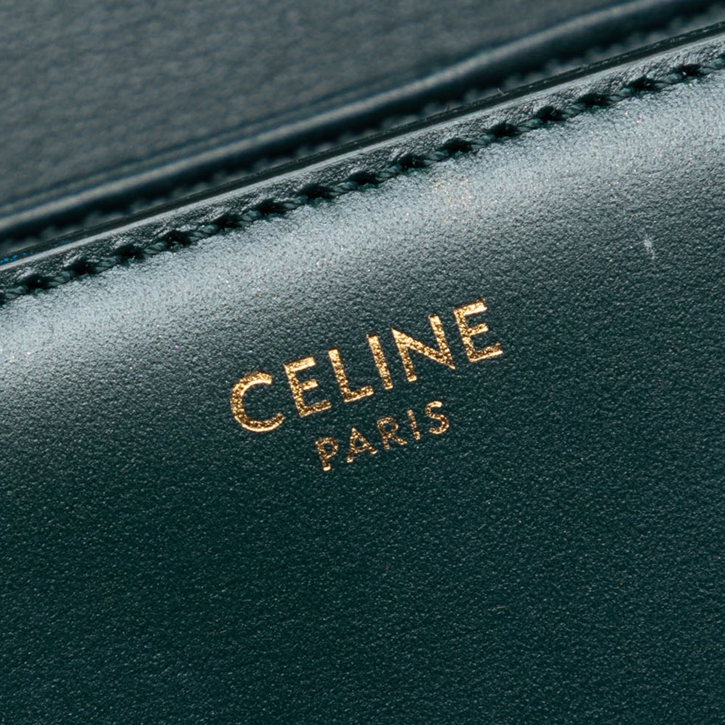 Celine Large Shiny Calfskin Triomphe Crossbody