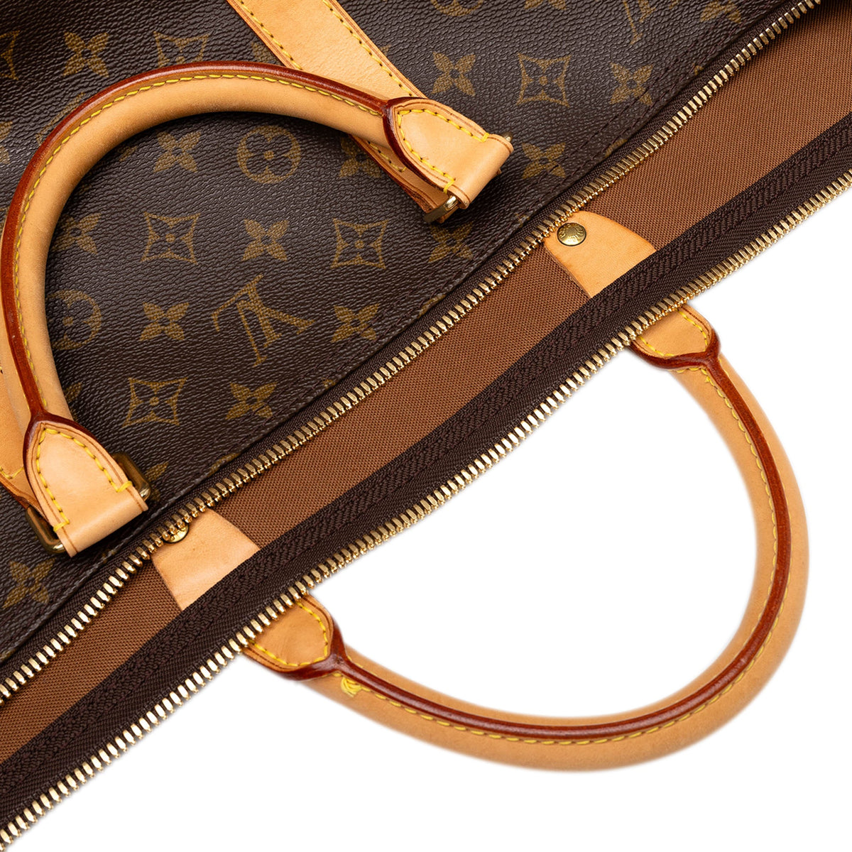Louis Vuitton Monogram Keepall Bandouliere 60 — Brown
