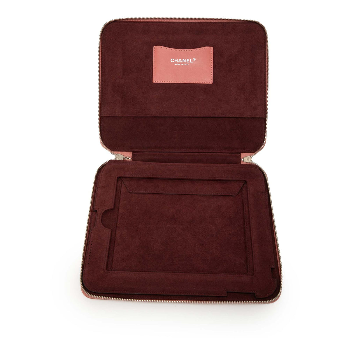 Chanel Embossed Lambskin Lucky Symbols iPad Case