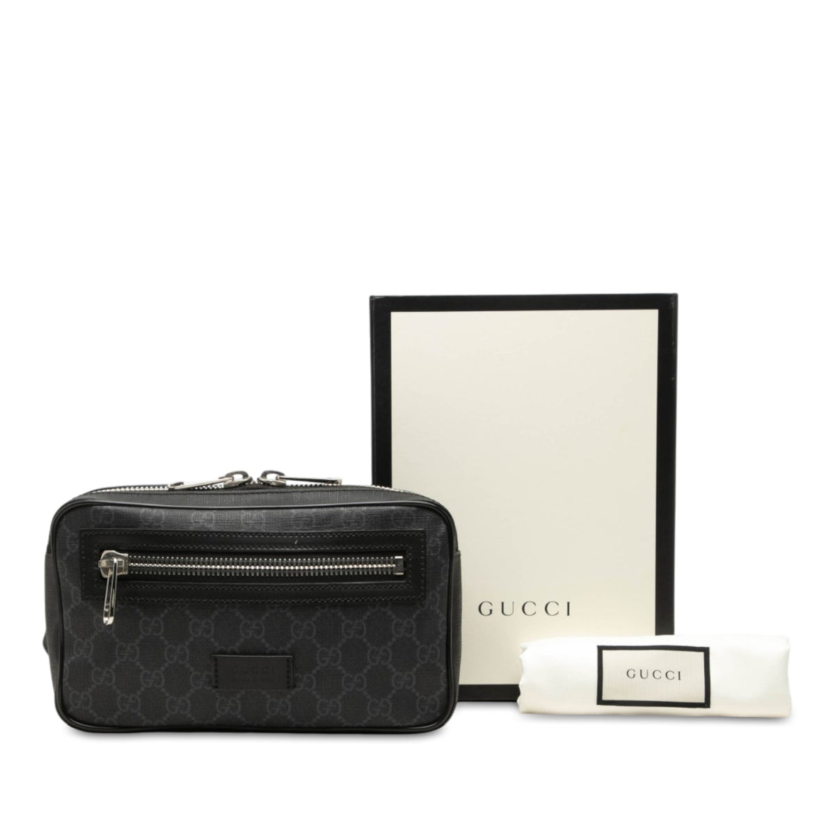 Gucci GG Supreme Web Belt Bag