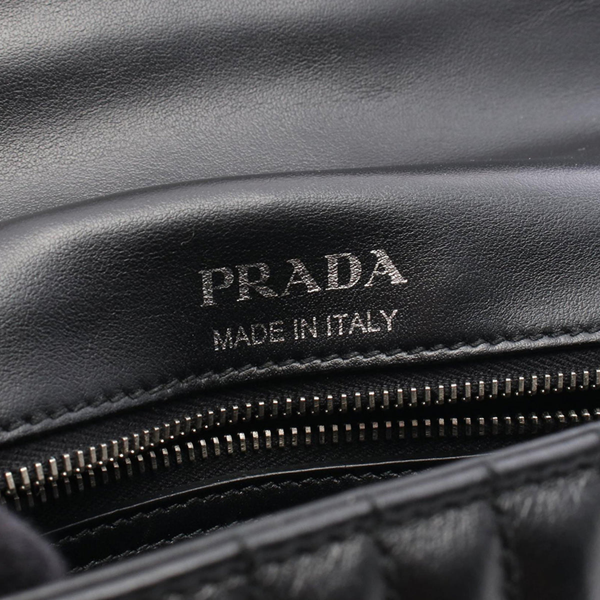 Prada Medium Soft Calf Impunture Diagramme Bag