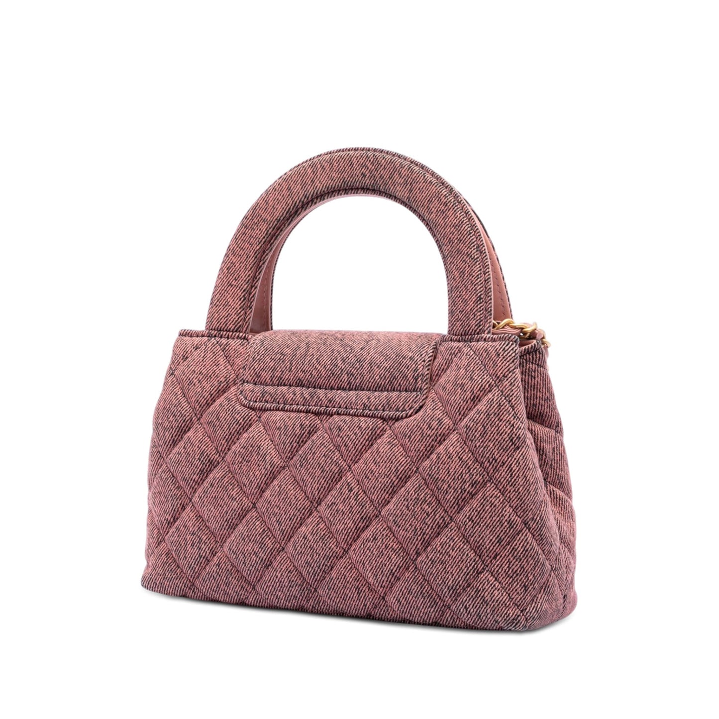 Chanel Nano Washed Denim Kelly Shopper Bag