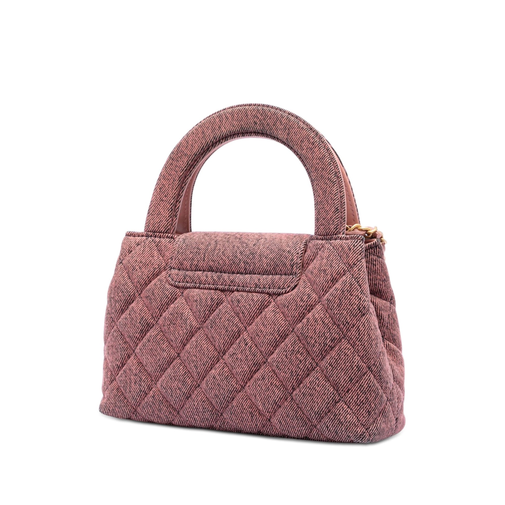 Chanel Nano Washed Denim Kelly Shopper Bag