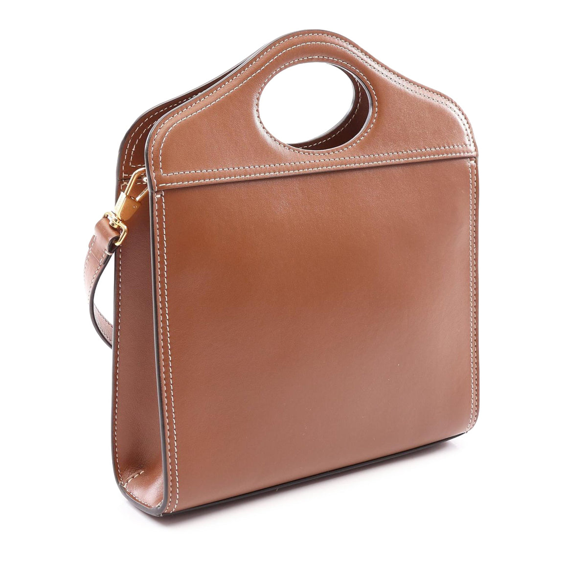 Burberry Mini Calfskin Pocket Satchel