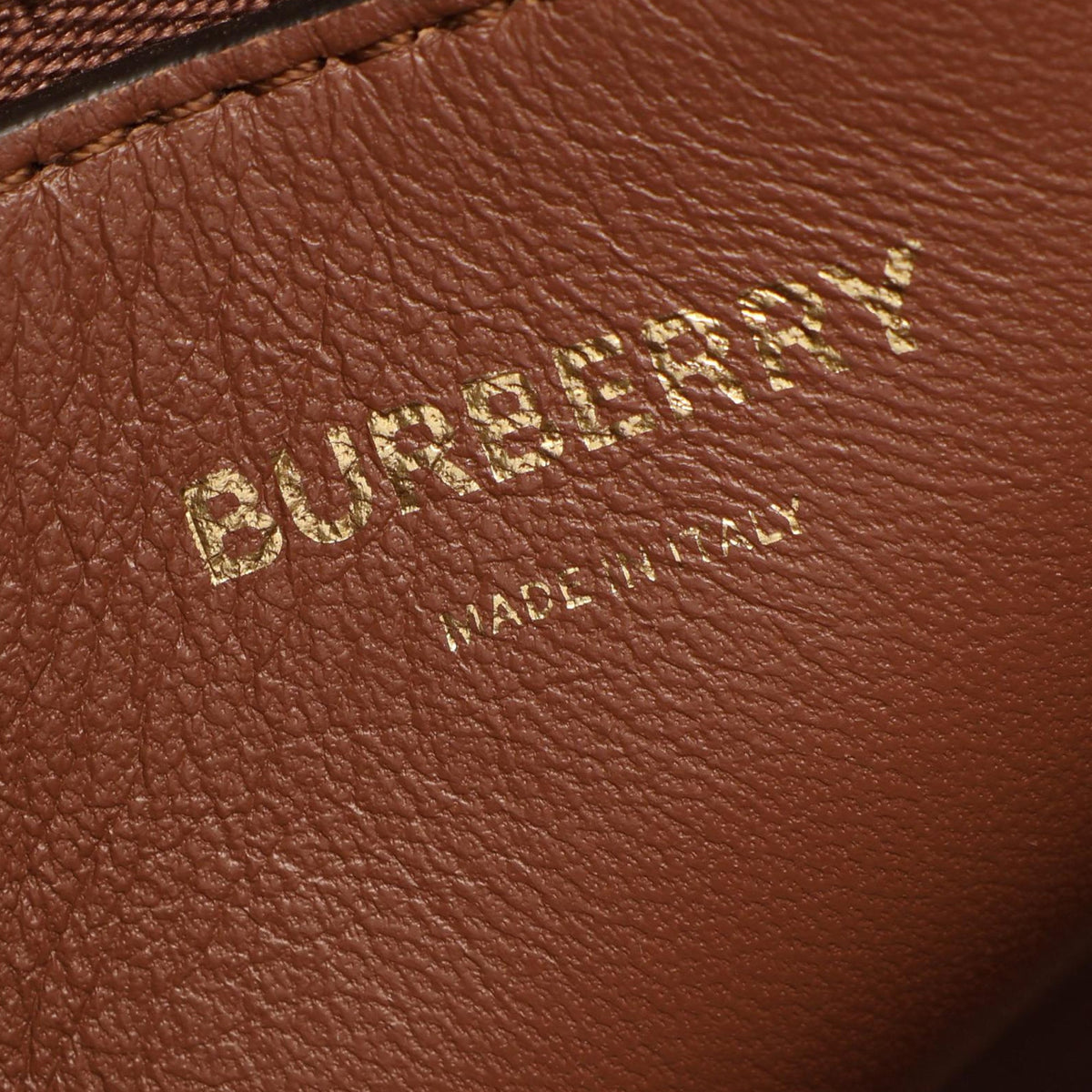 Burberry Mini Calfskin Pocket Satchel