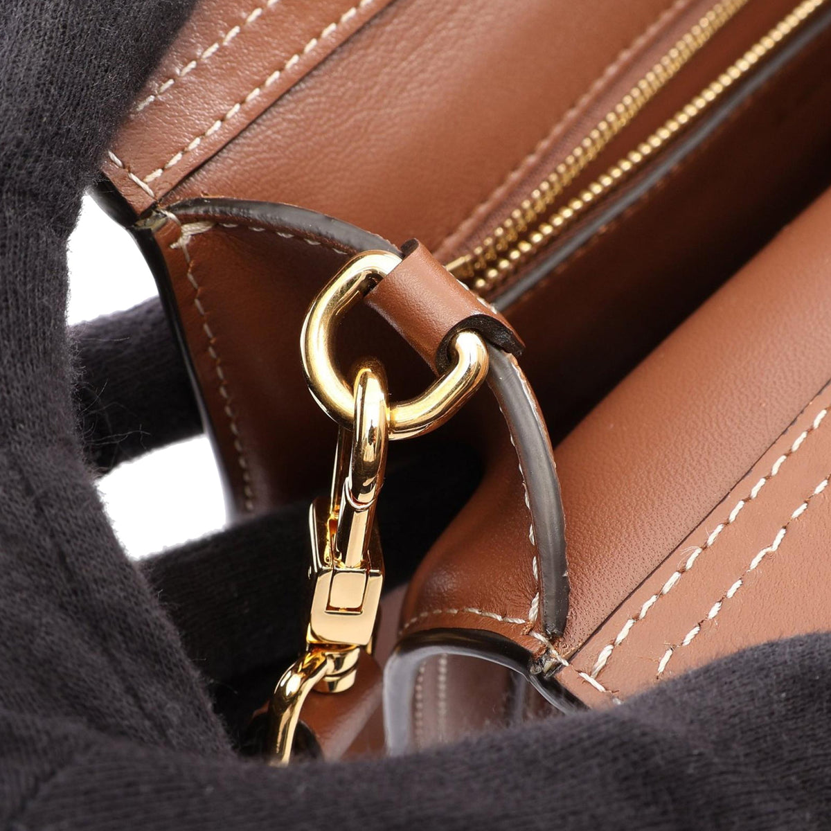Burberry Mini Calfskin Pocket Satchel