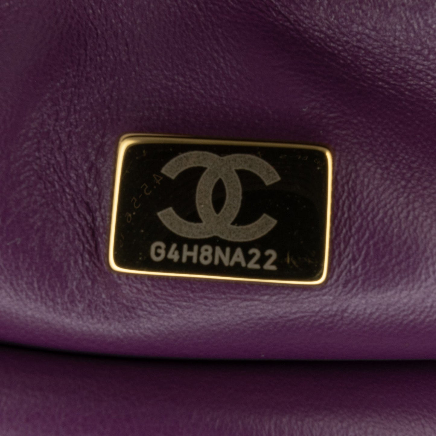Chanel Small Quilted Shearling Vanity Case