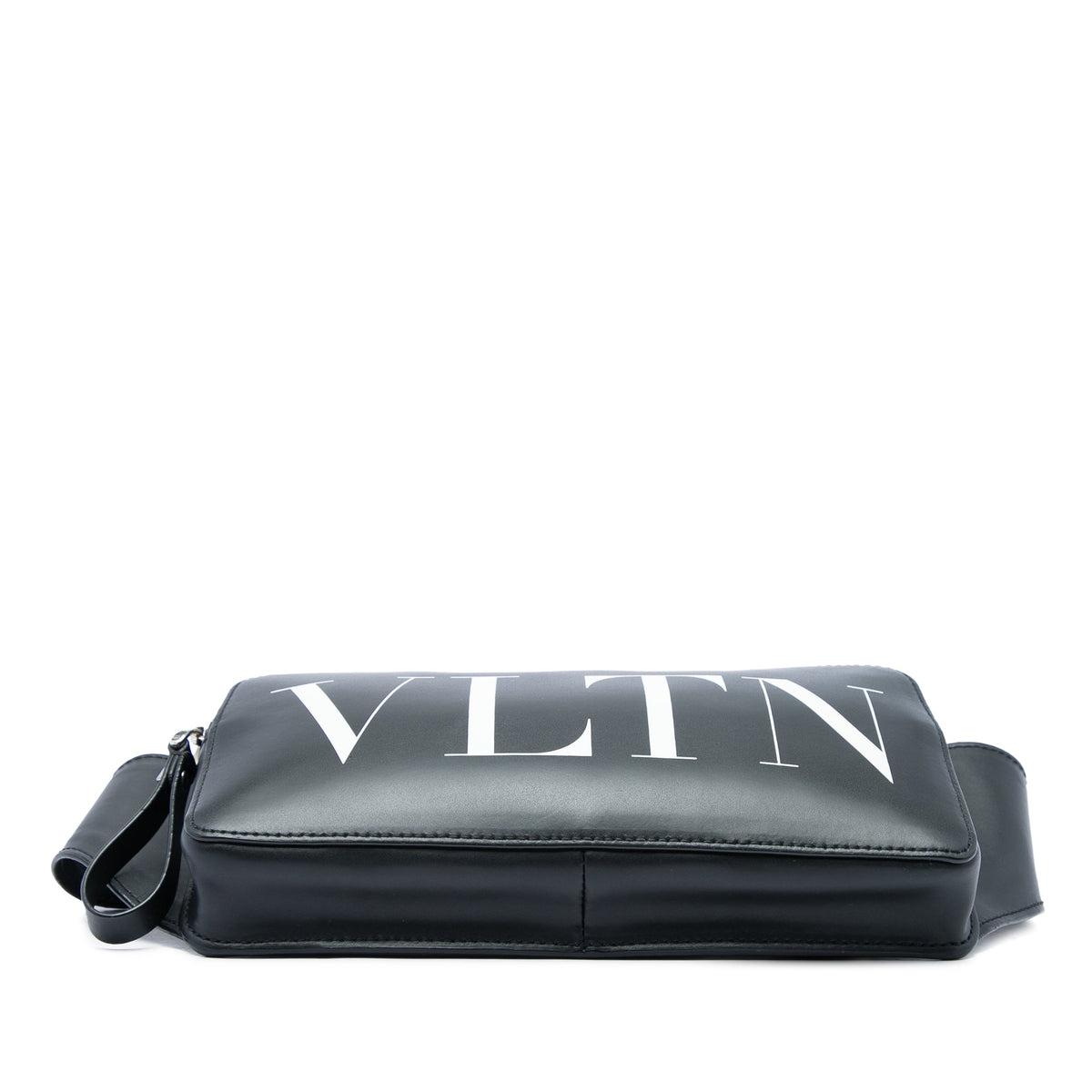 Valentino Leather VLTN Rockstud Belt Bag — Black
