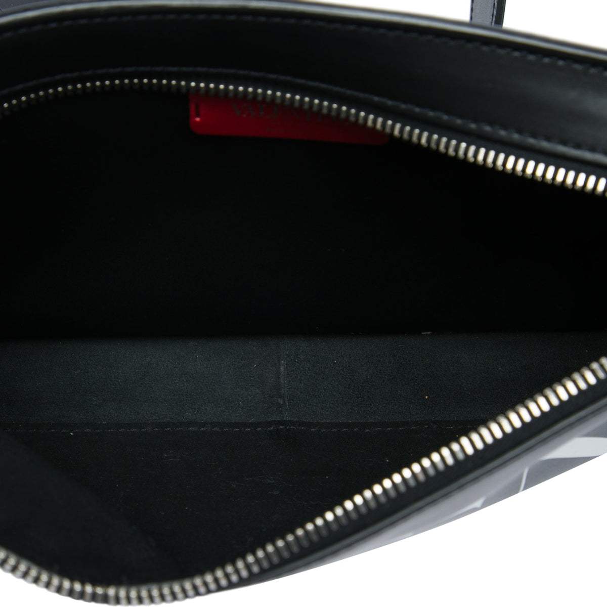 Valentino Leather VLTN Rockstud Belt Bag — Black