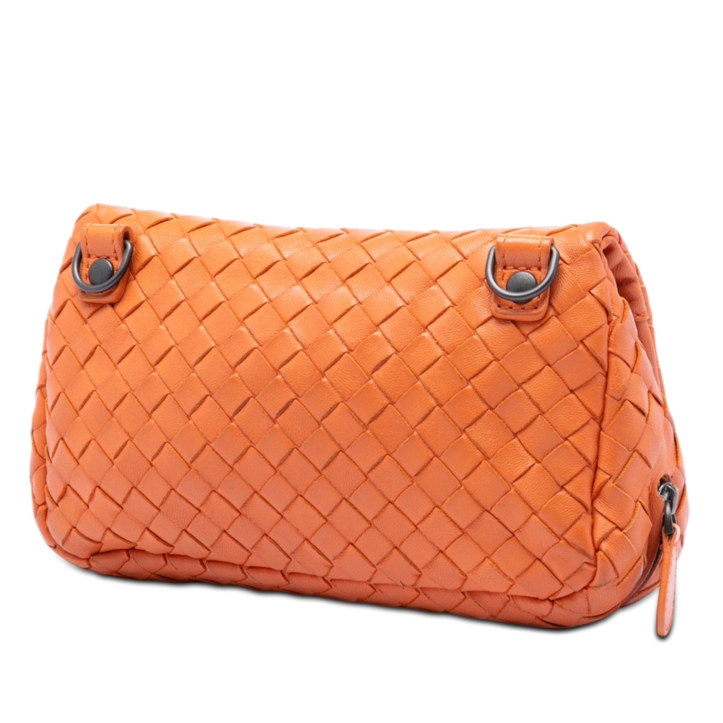 Bottega Veneta Mini Nappa Intrecciato Expandable Chain Flap Crossbody