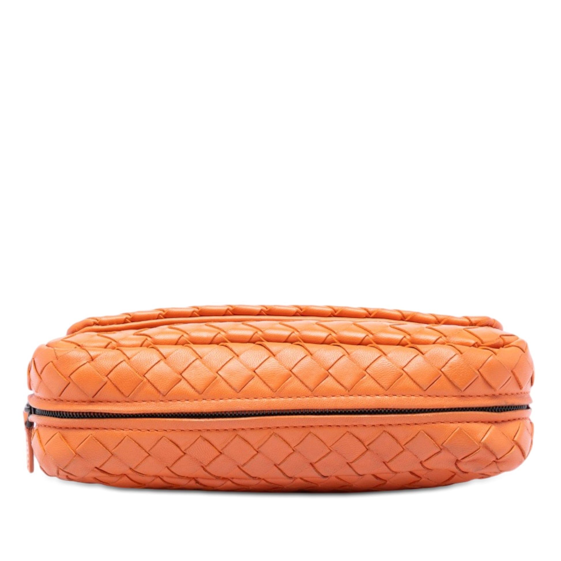 Bottega Veneta Mini Nappa Intrecciato Expandable Chain Flap Crossbody