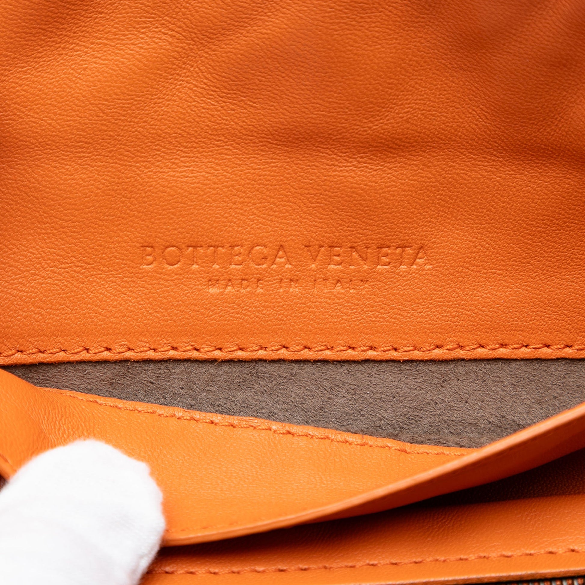 Bottega Veneta Mini Nappa Intrecciato Expandable Chain Flap Crossbody