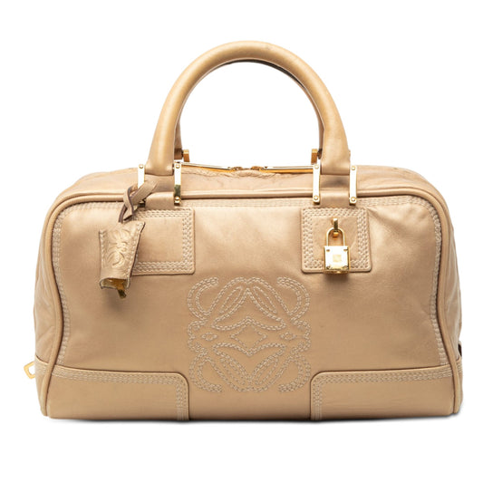 LOEWE Metallic Leather Amazona 28