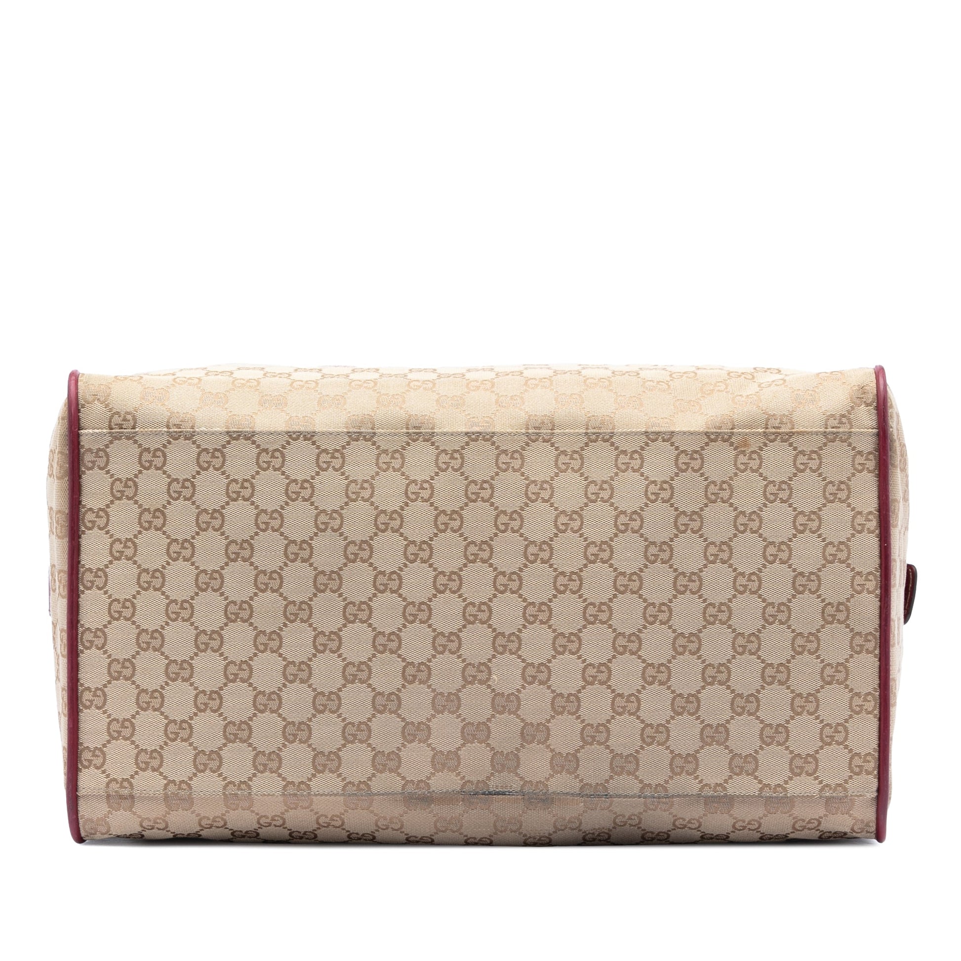 Gucci GG Canvas Web Travel Bag