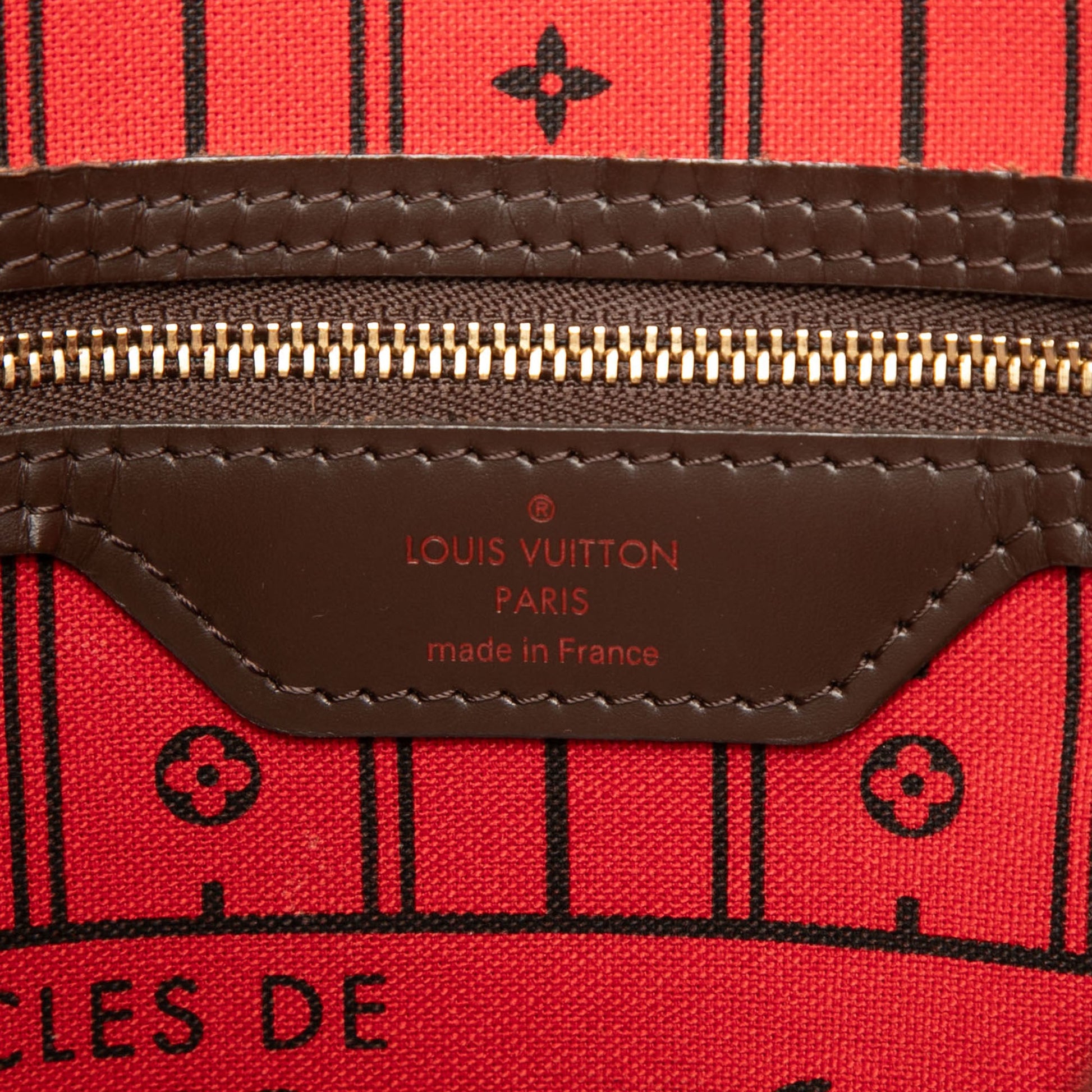 Louis Vuitton Damier Ebene Neverfull MM