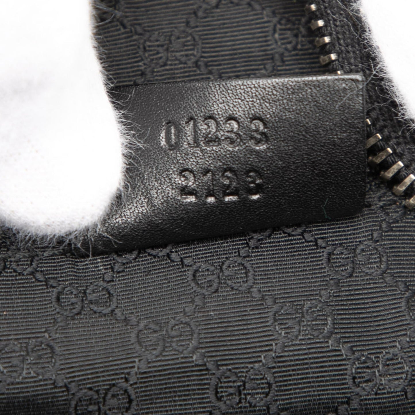 Gucci Denim Web Shoulder Bag