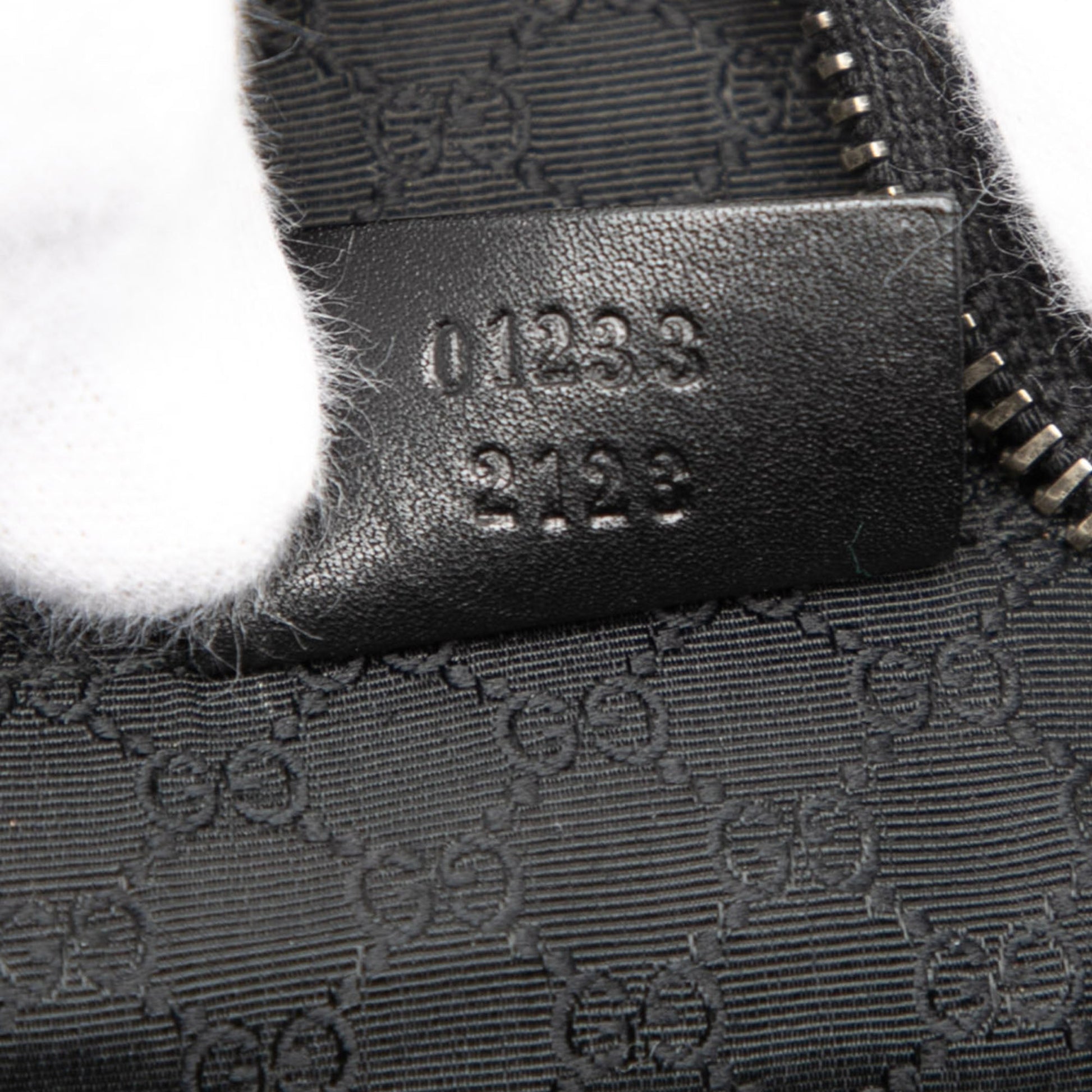 Gucci Denim Web Shoulder Bag